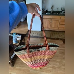 Woven Basket Purse